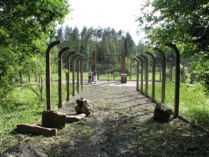 The memorial site at Münchmühle in 2008